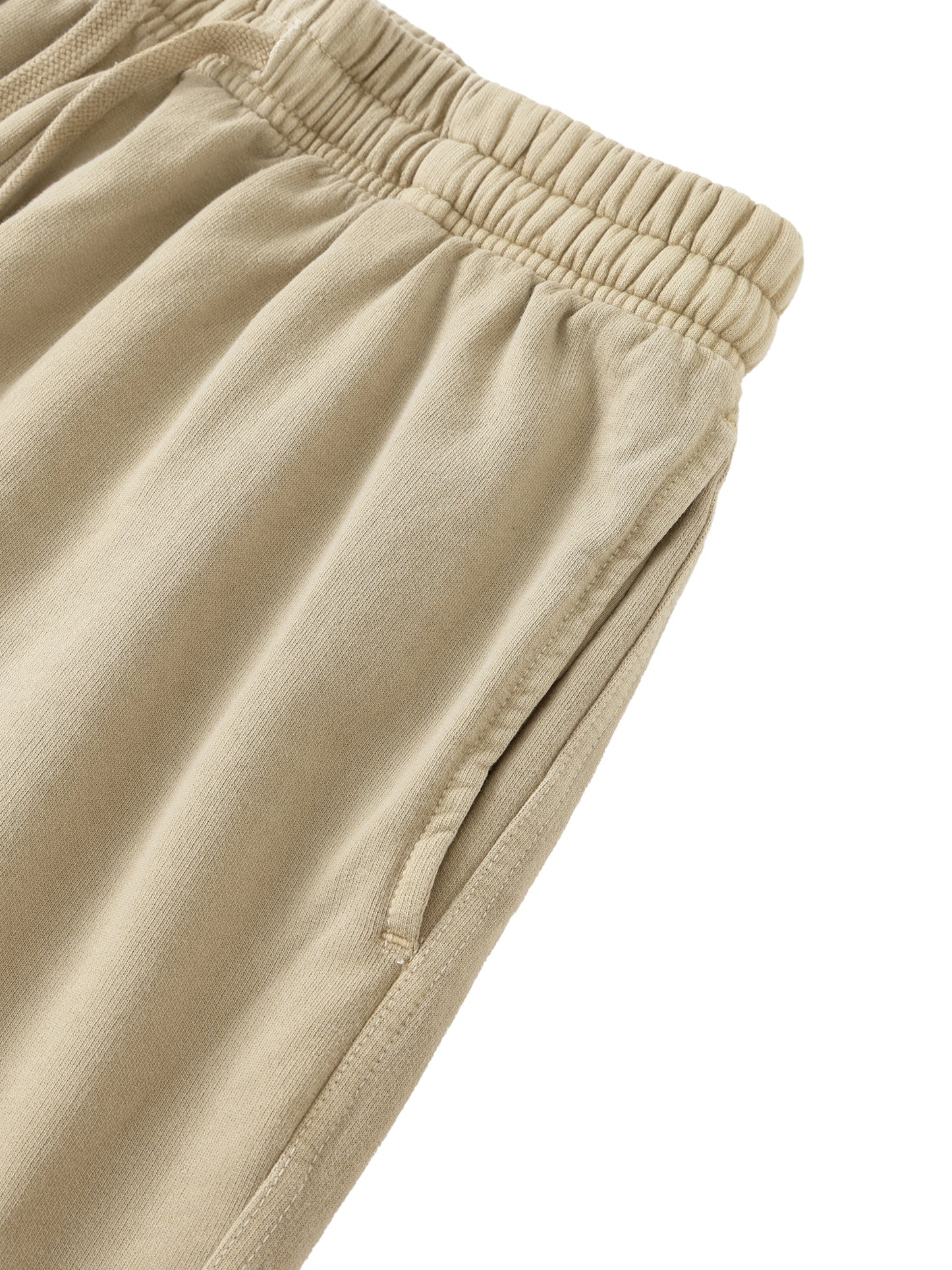 KEEMY Vintage Wash Cotton Shor