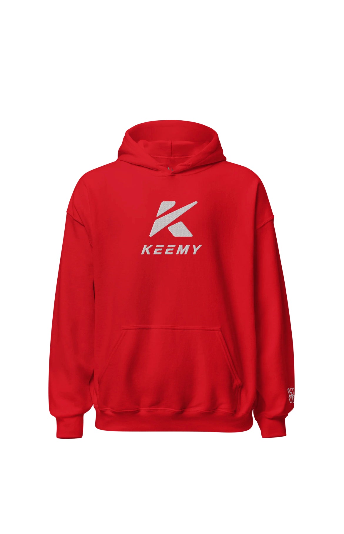 KEEMY Embroidery V DAY Unisex Hoodie