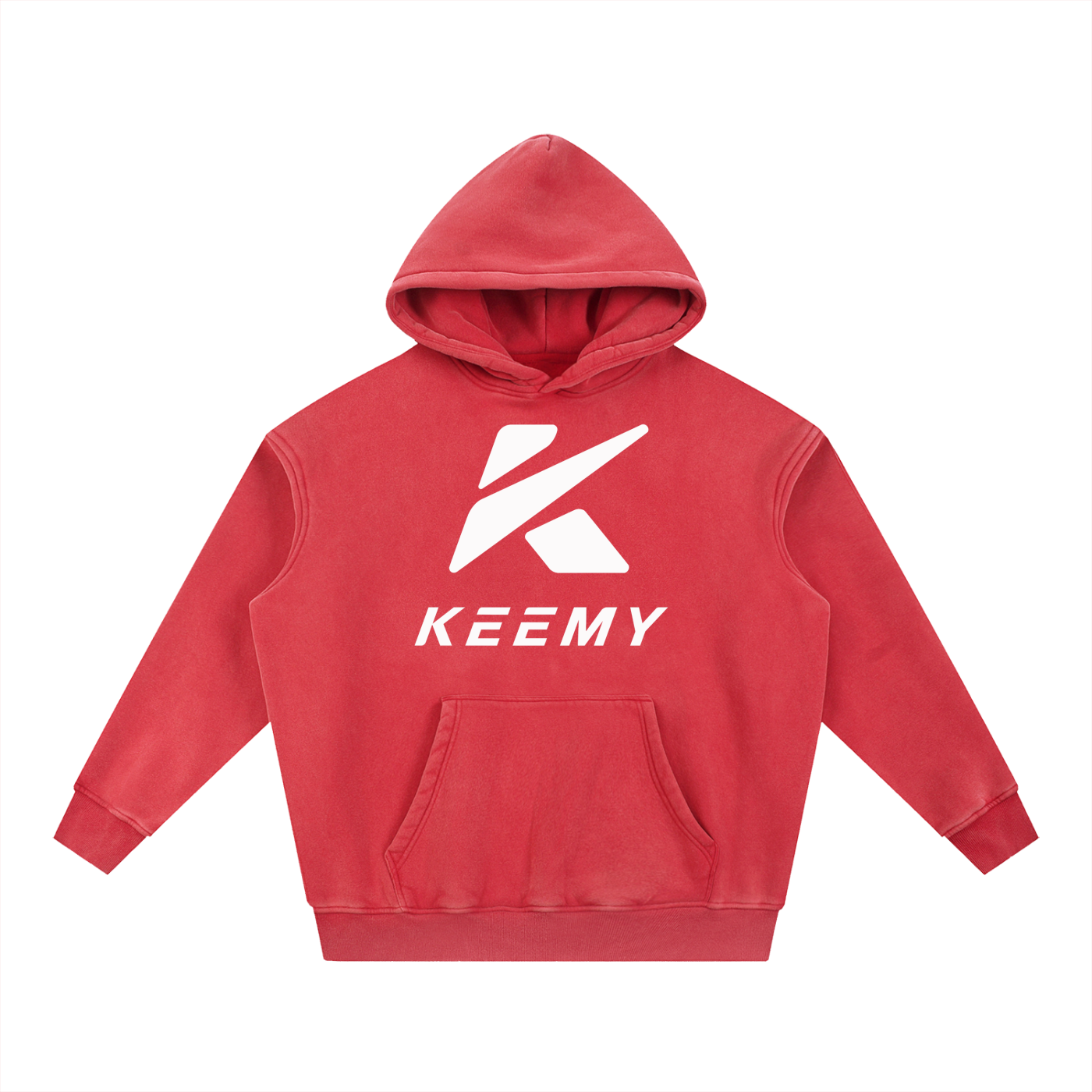 KEEMY Snow Wash Fleece Oversiz