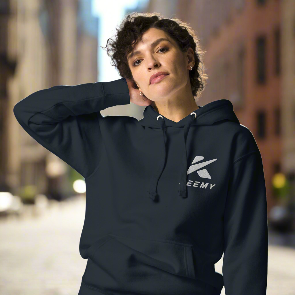 Keemy Embroidery Unisex Hoodie