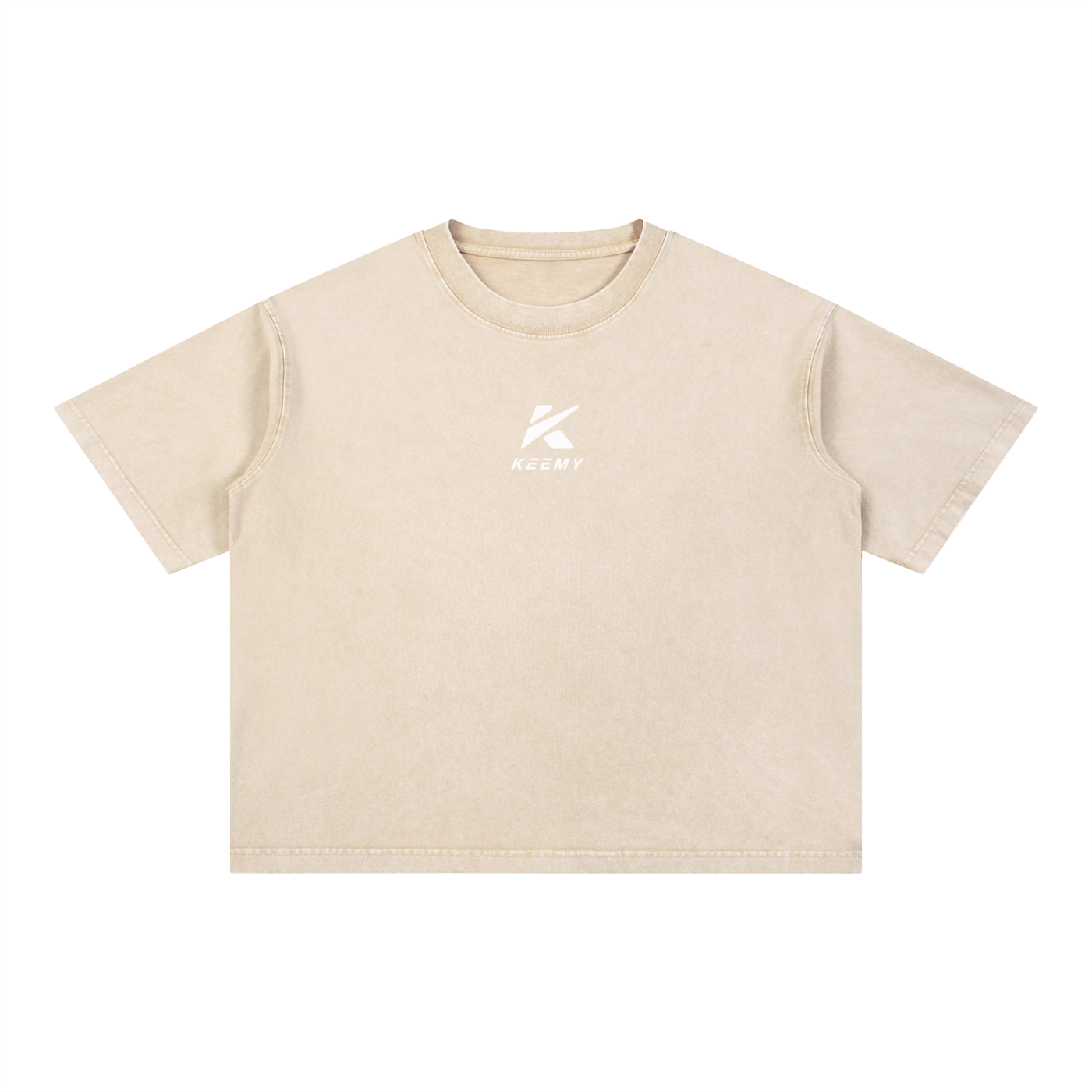KEEMY Mineral Wash Boxy Cotton