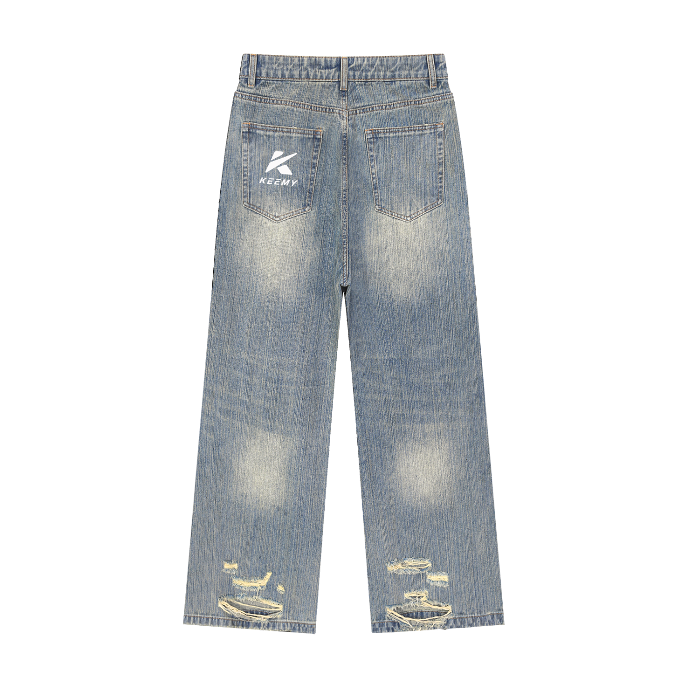 KEEMY Vintage Wash Distressed 