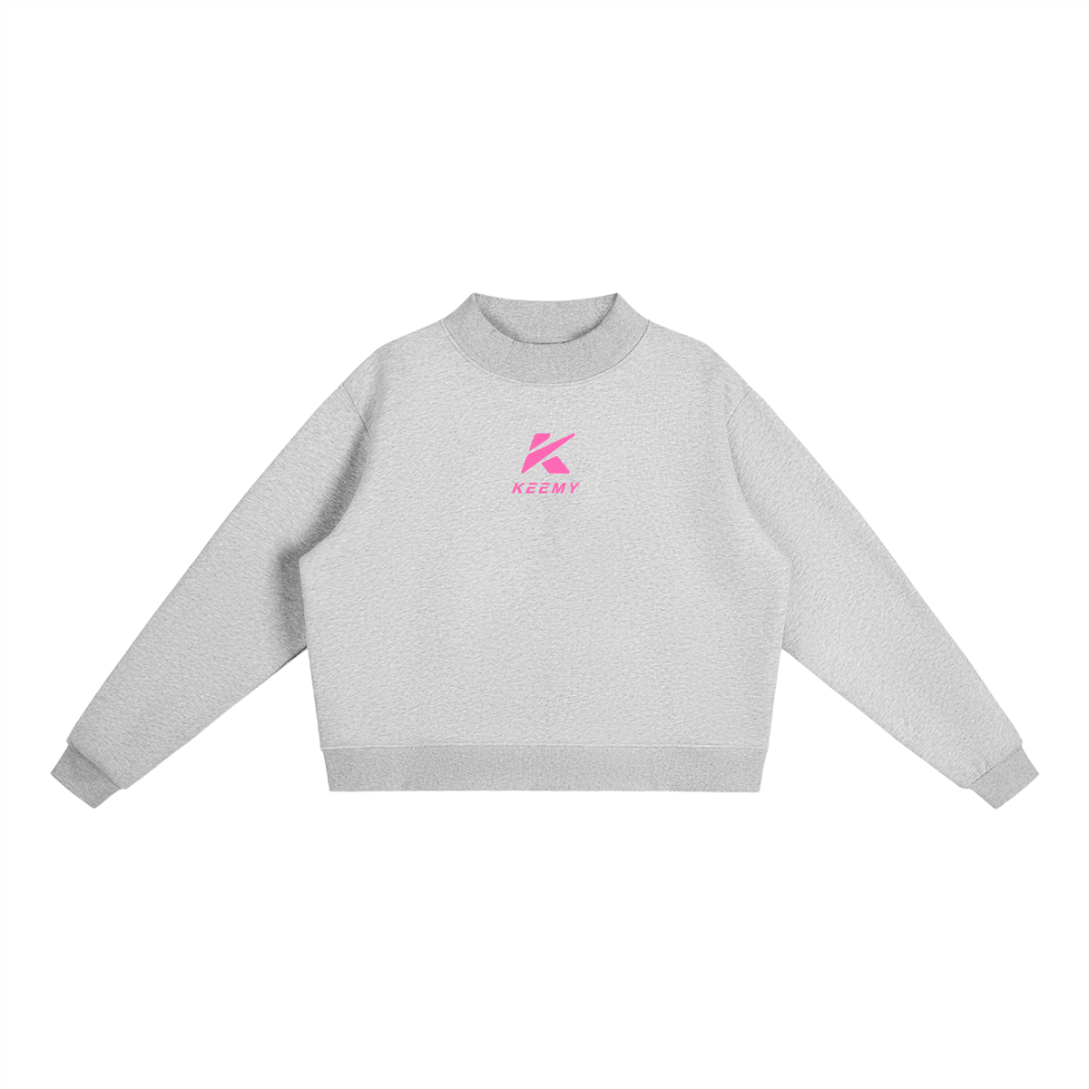 KEEMY Essential Fleece Mock-Ne