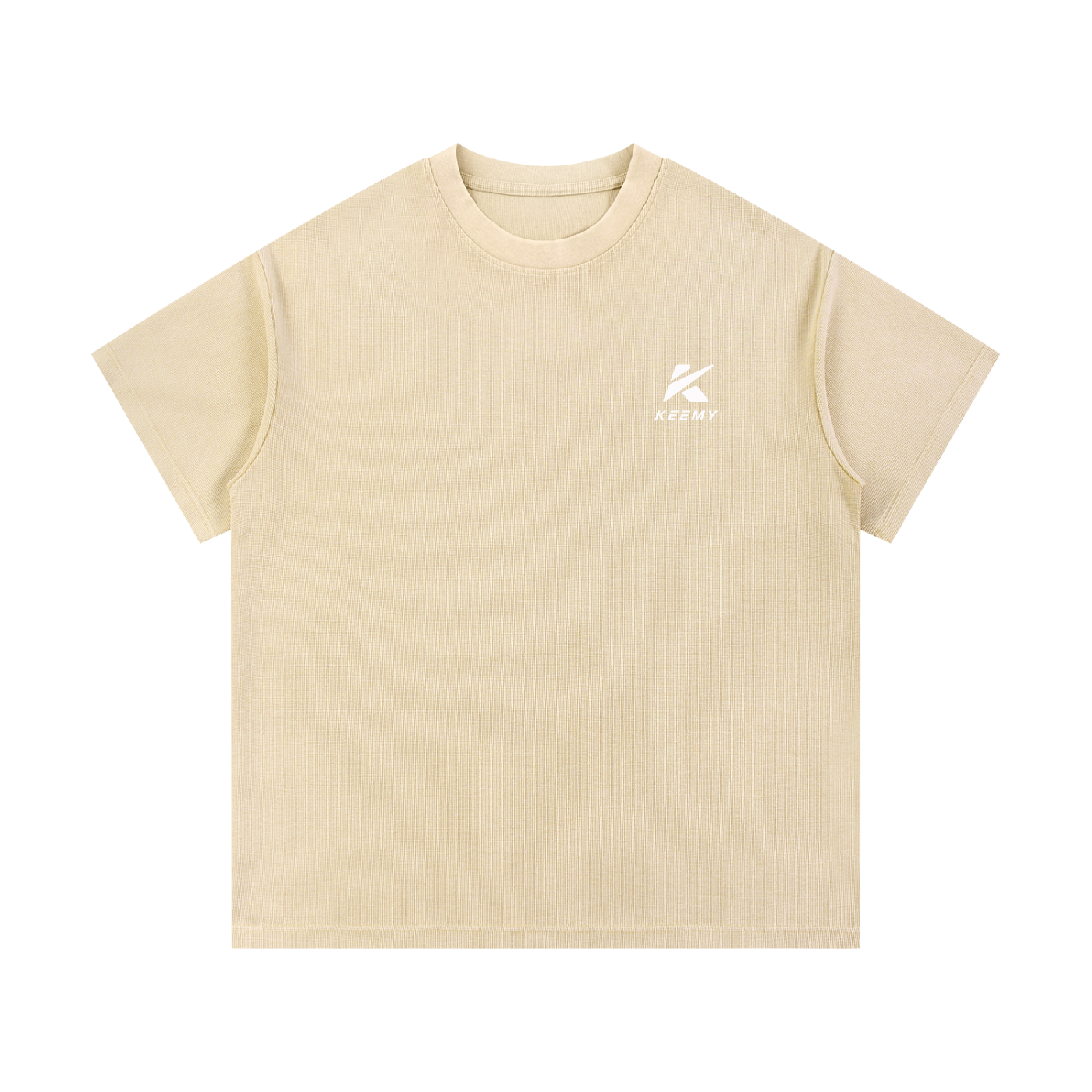 KEEMY Mineral Wash Waffle Knit