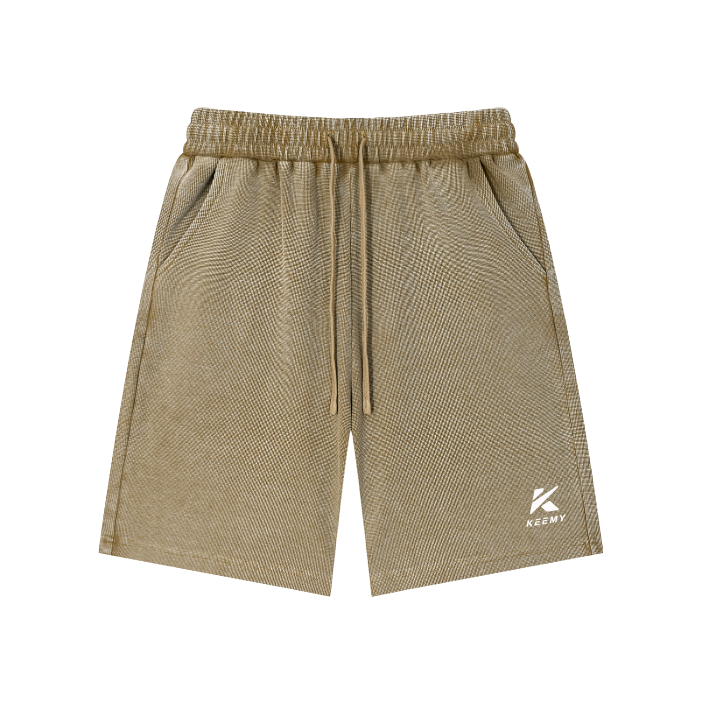 KEEMY Mineral Wash Waffle Knit