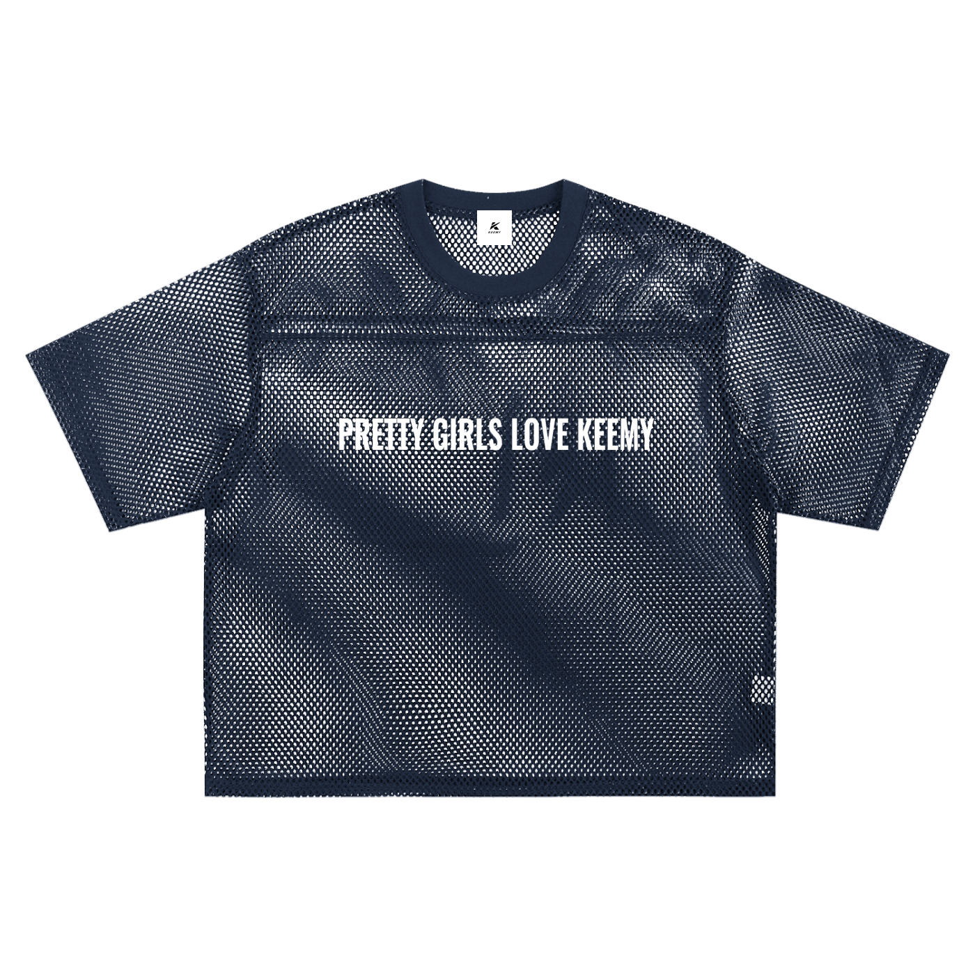 KEEMY See-through Boxy Net T-S