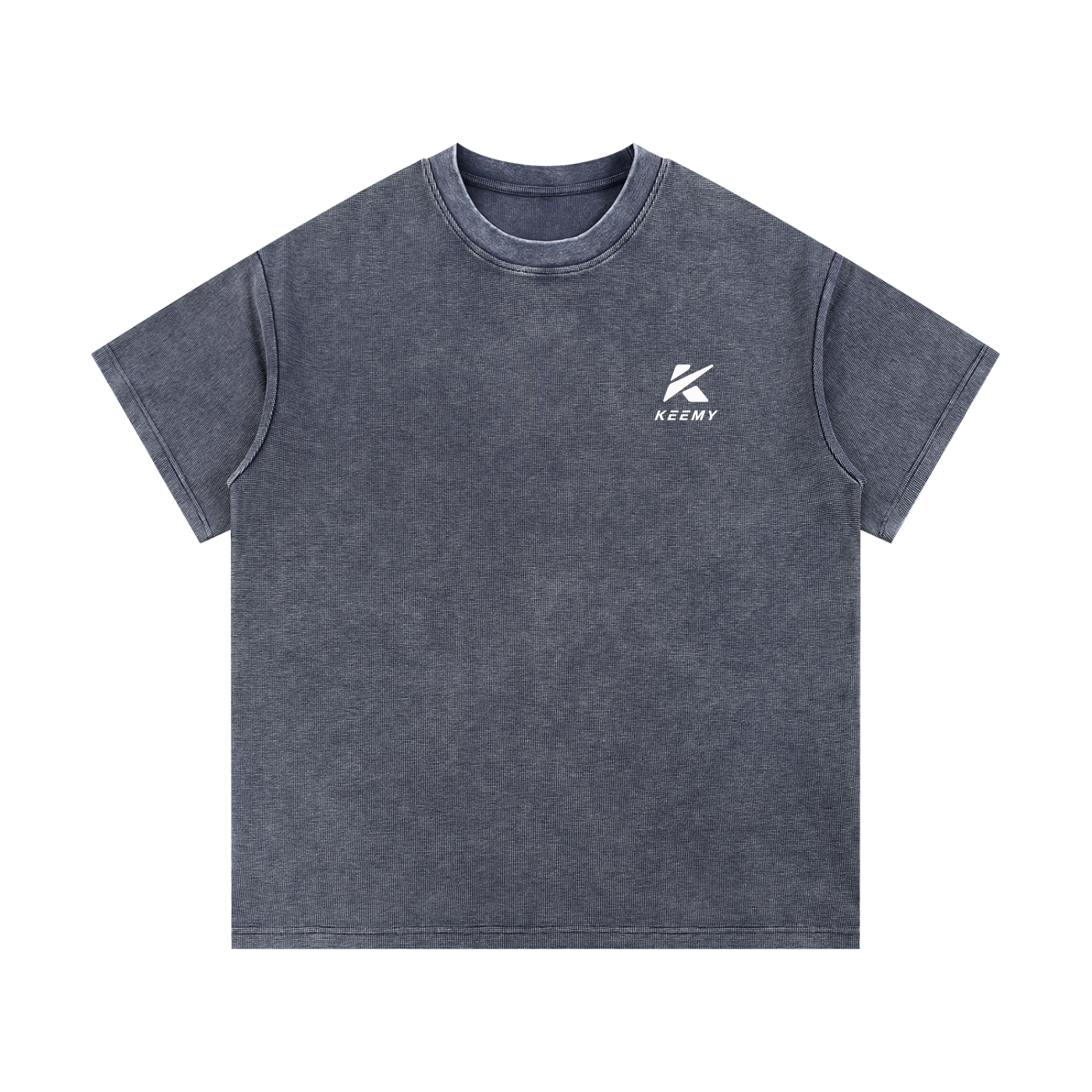 KEEMY Mineral Wash Waffle Knit