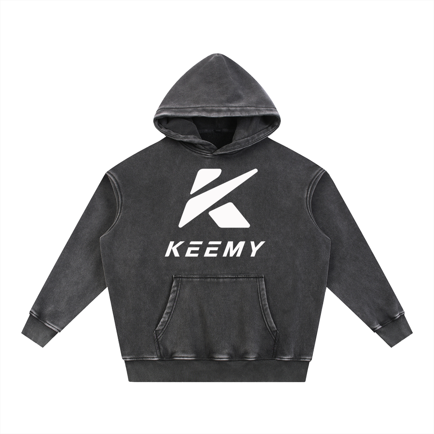 KEEMY Snow Wash Fleece Oversiz