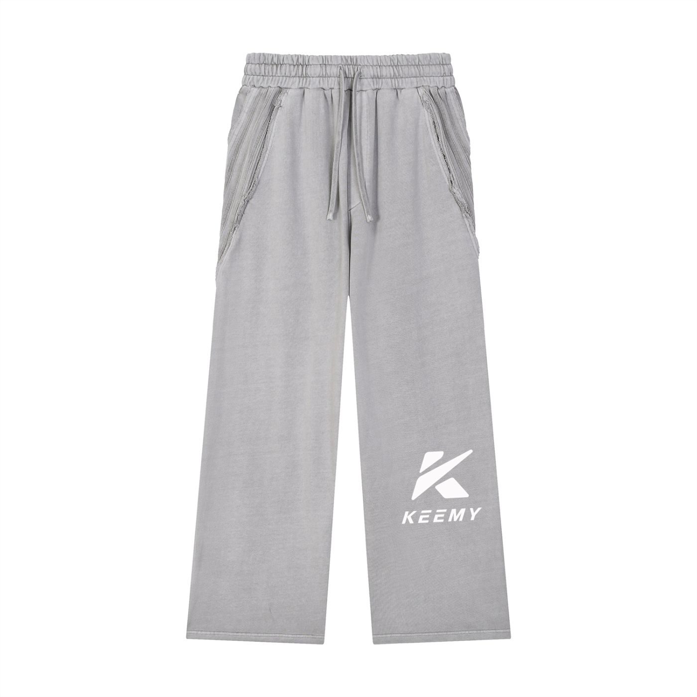 KEEMY Snow Washed Tape Raw Edg