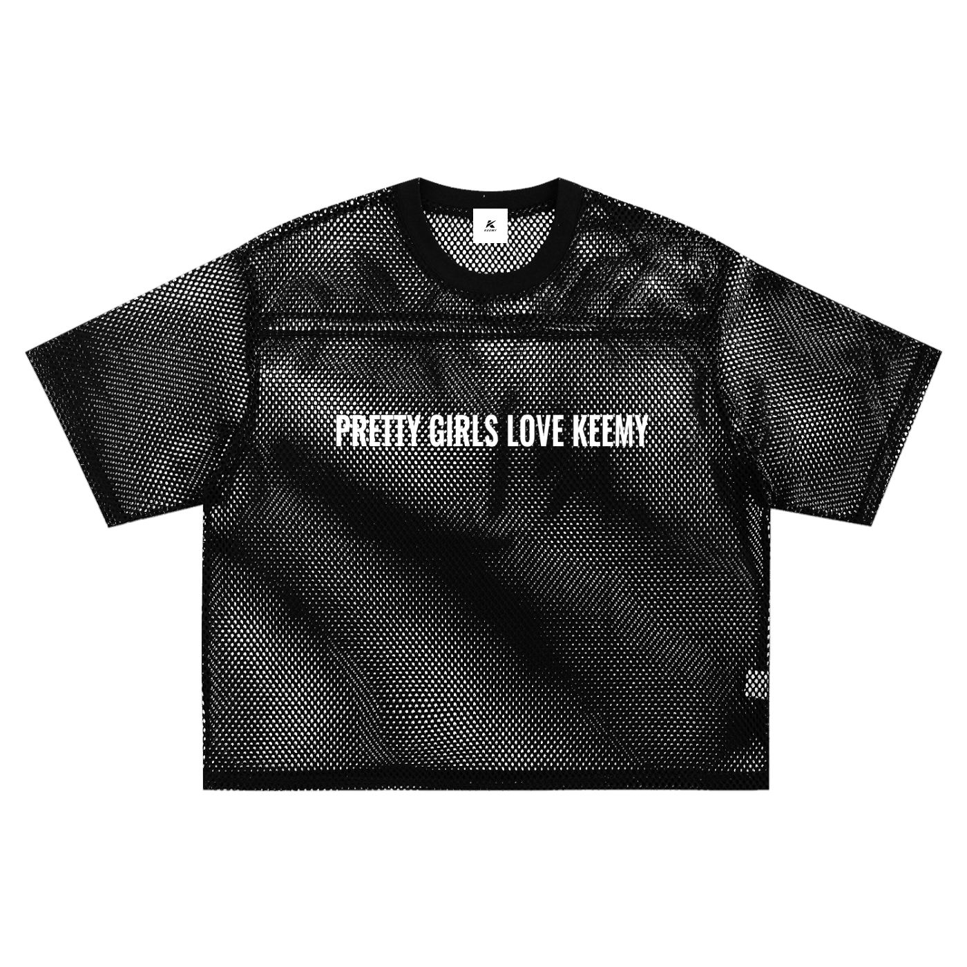 KEEMY See-through Boxy Net T-S
