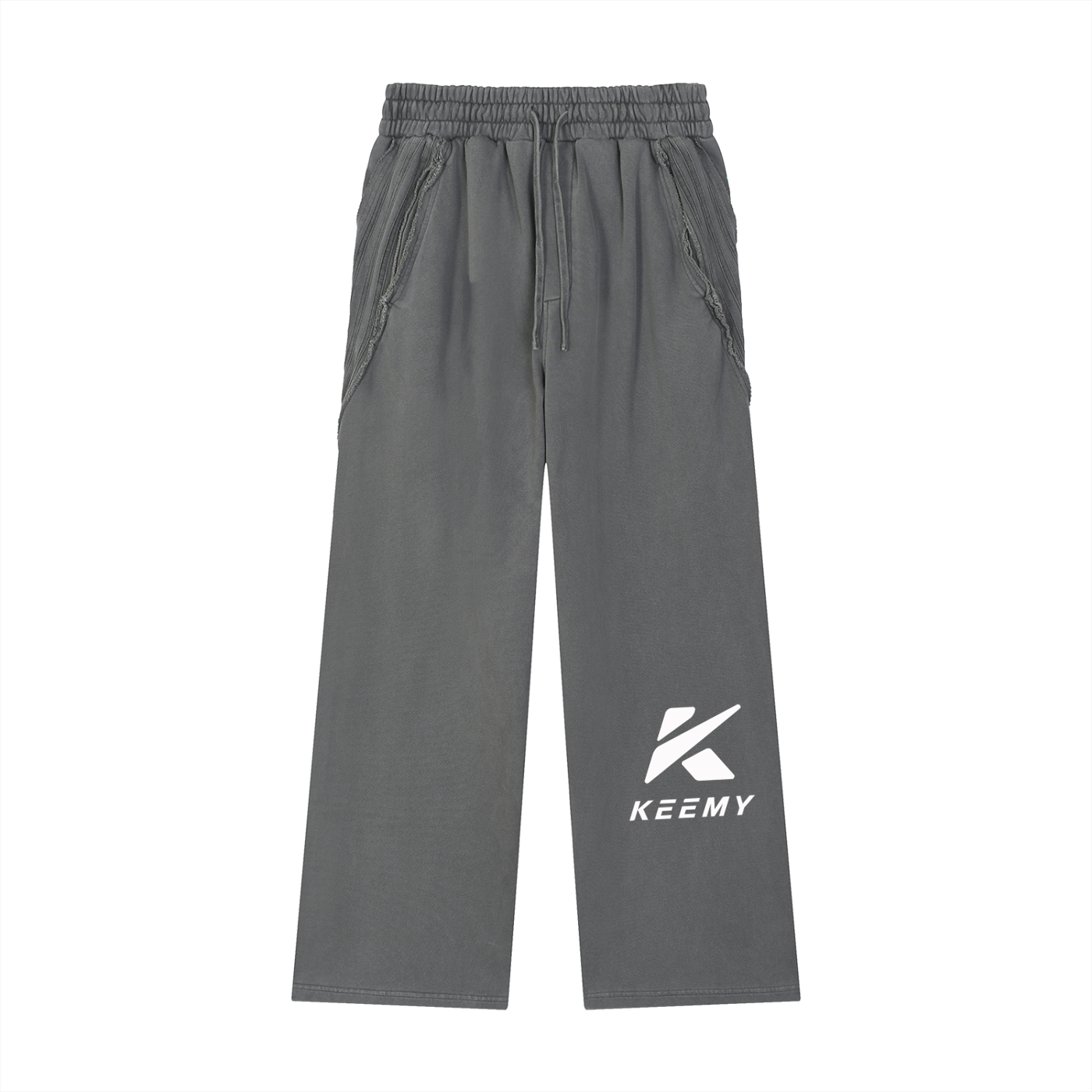 KEEMY Snow Washed Tape Raw Edg