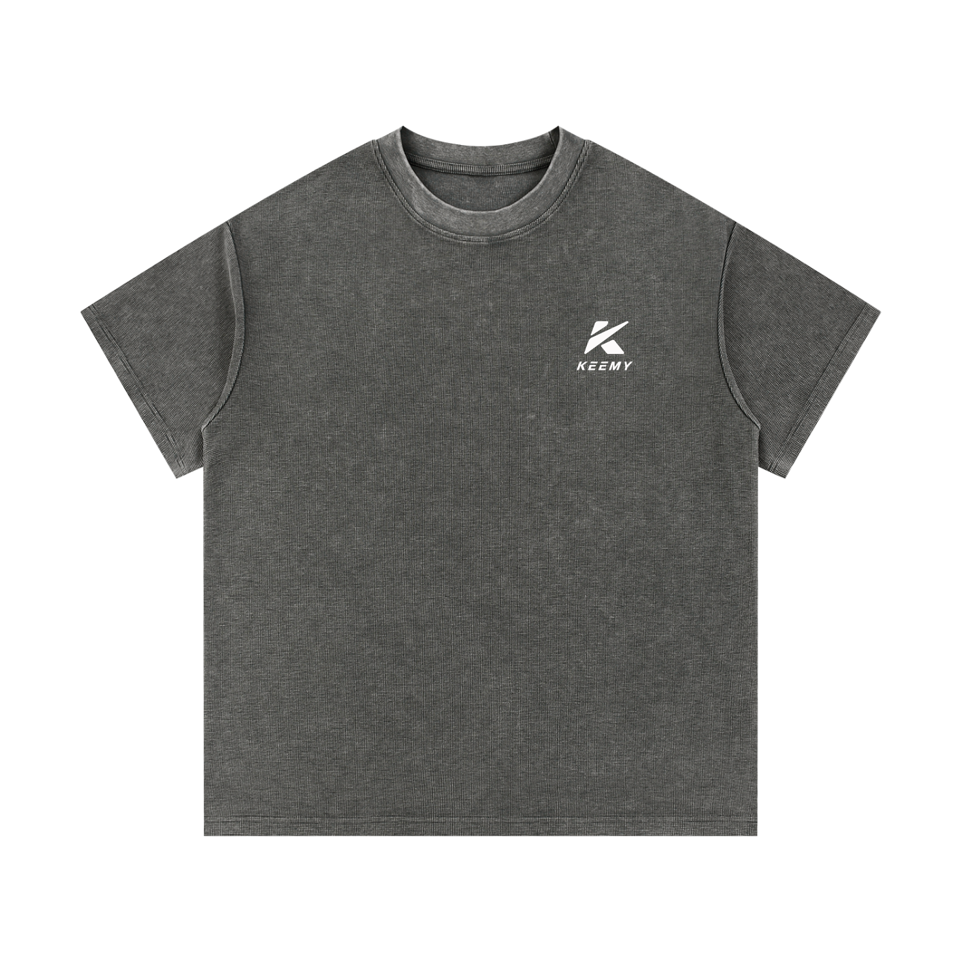 KEEMY Mineral Wash Waffle Knit