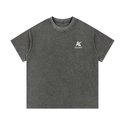 KEEMY Mineral Wash Waffle Knit