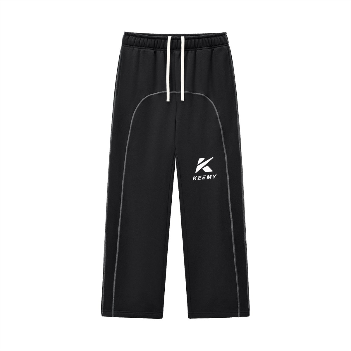 KEEMY Contrast-Stitched Fleece