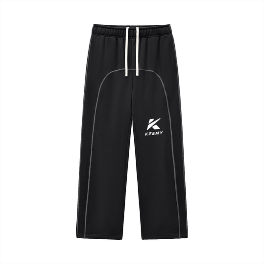 KEEMY Contrast-Stitched Fleece
