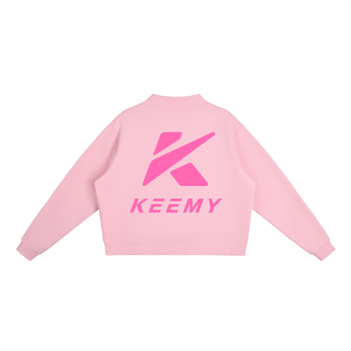 KEEMY Essential Fleece Mock-Ne