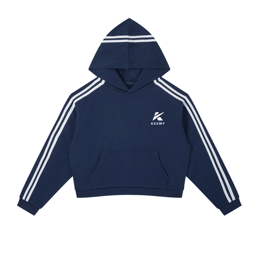 KEEMY Contrast Side Stripe Cro