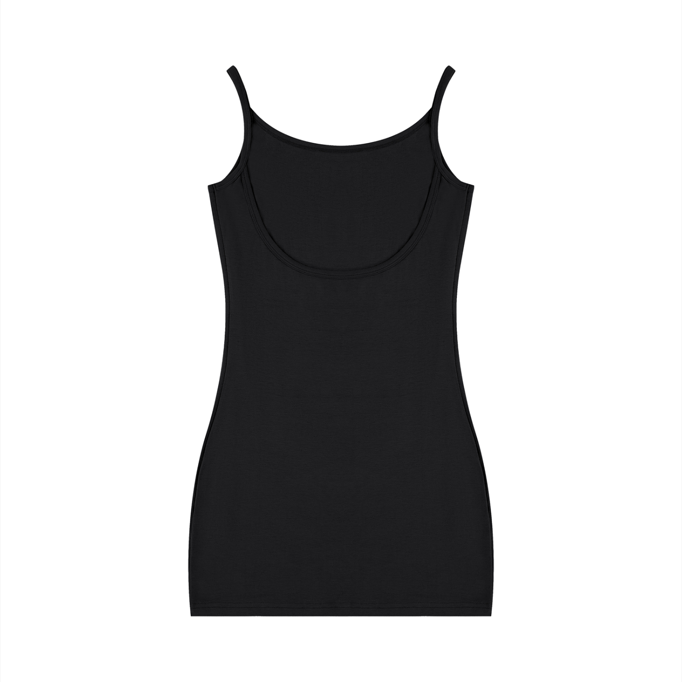 KEEMY Women's Solid Tight Sleeveless Dress
