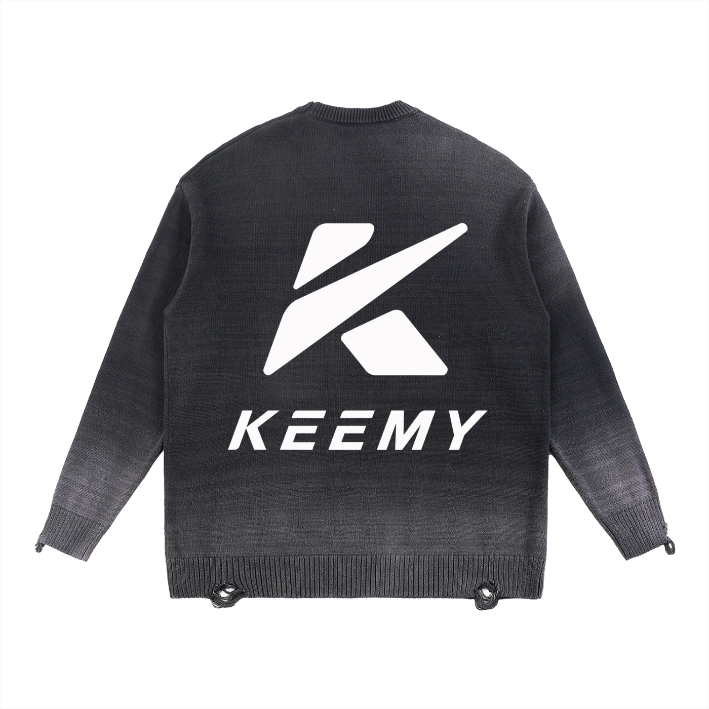 KEEMY Sun Fade Distressed Ripp