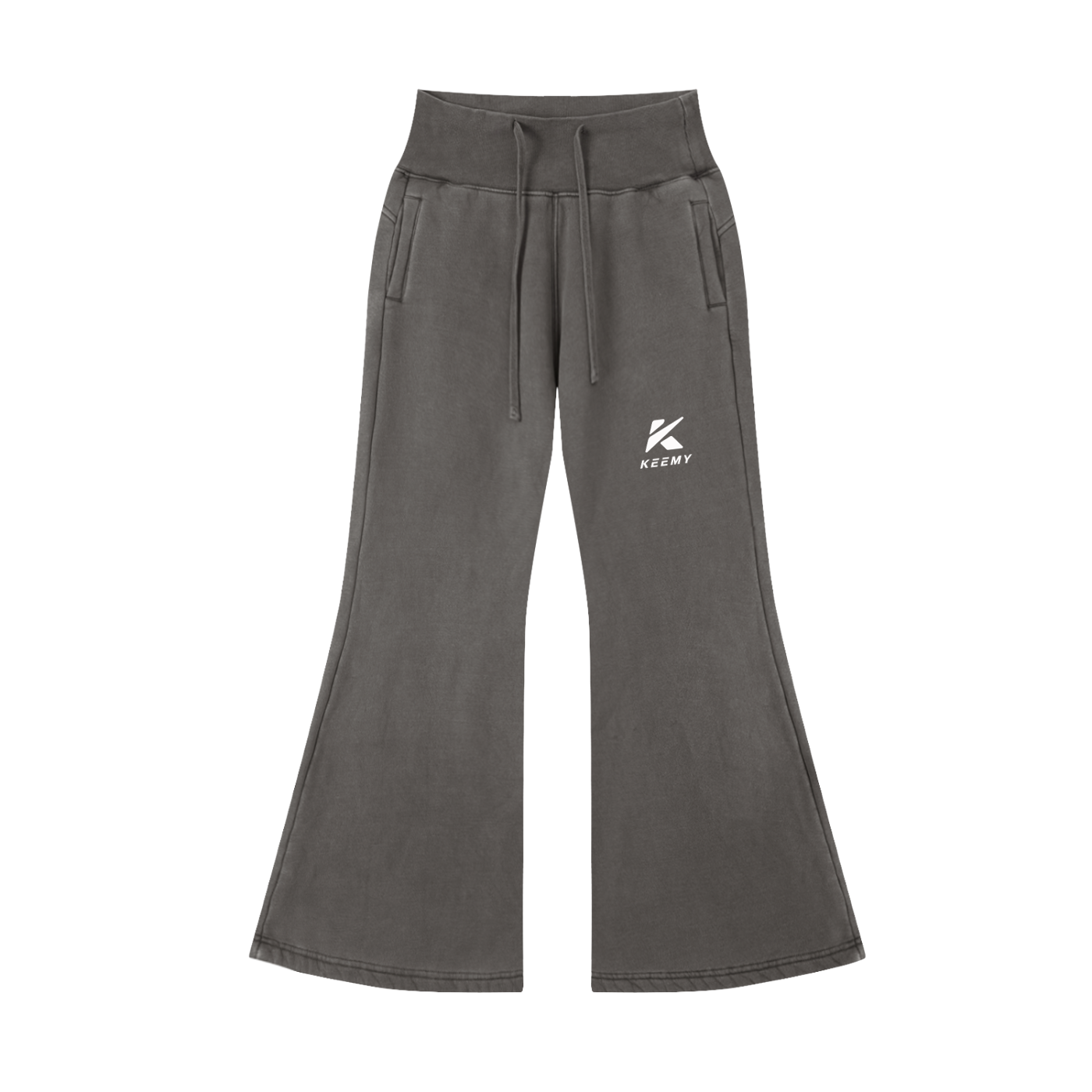 KEEMY Vintage Washed Flared Fl