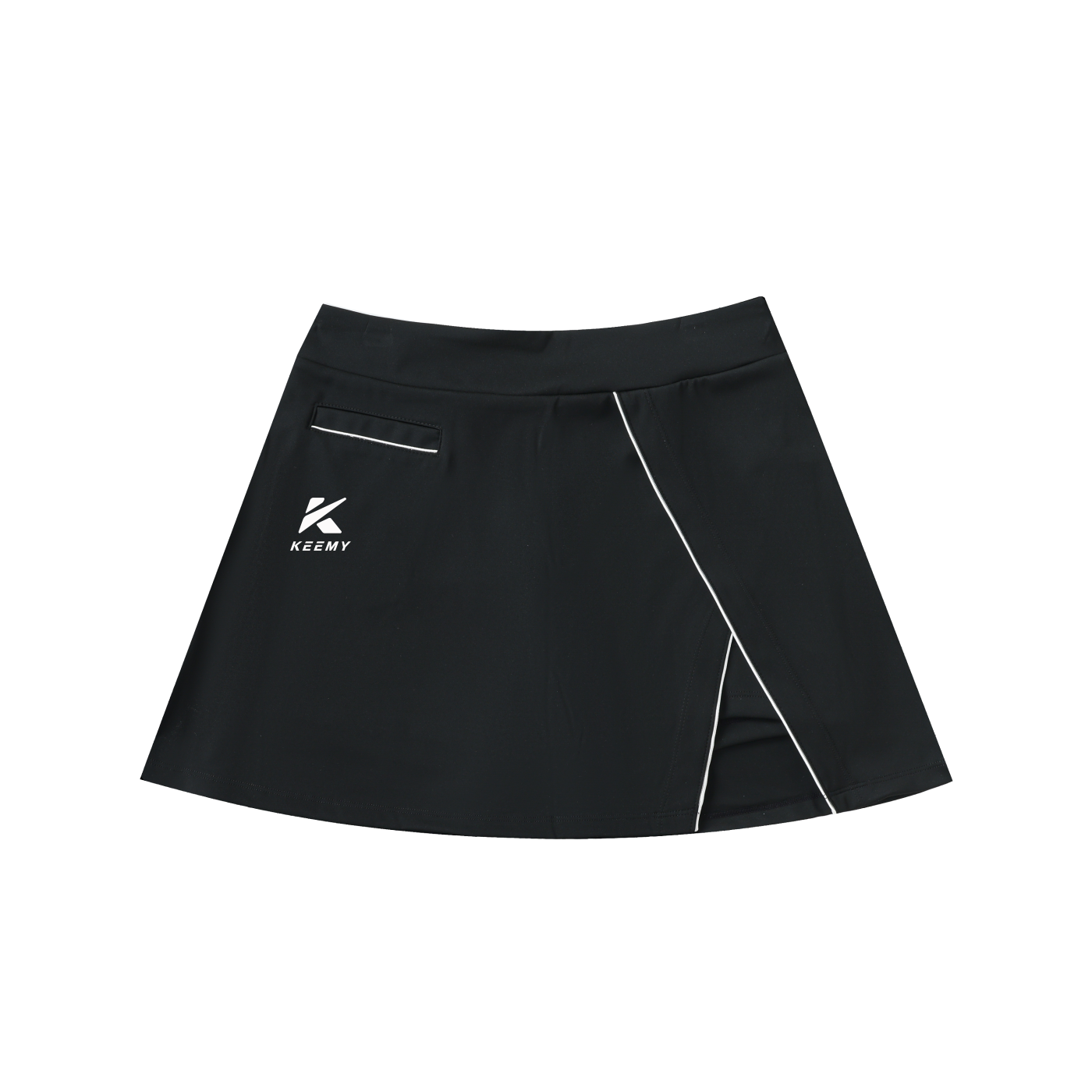 KEEMY High-Waist Pocketed A-Li