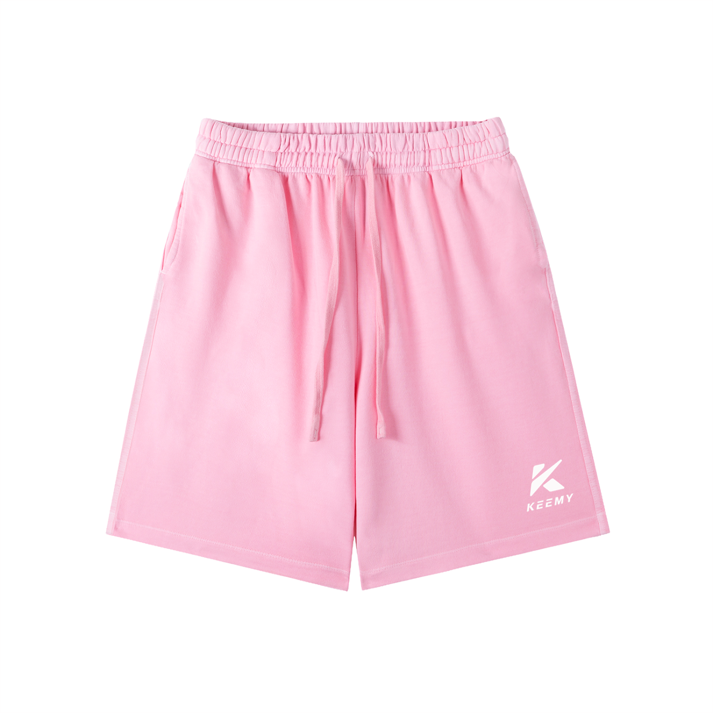 KEEMY Vintage Wash Cotton Shor