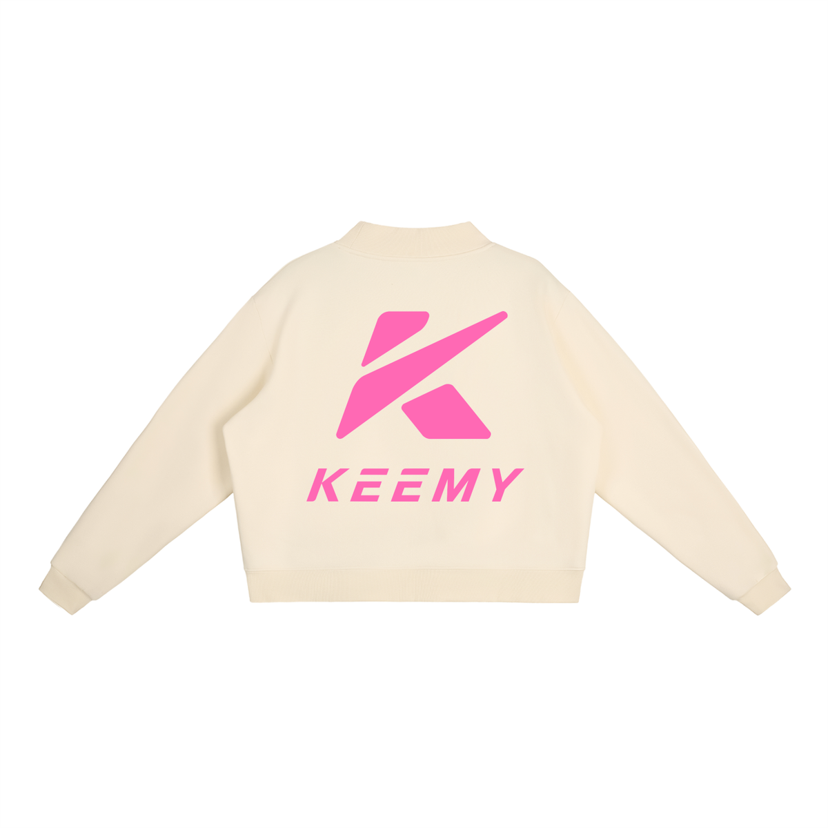 KEEMY Essential Fleece Mock-Ne
