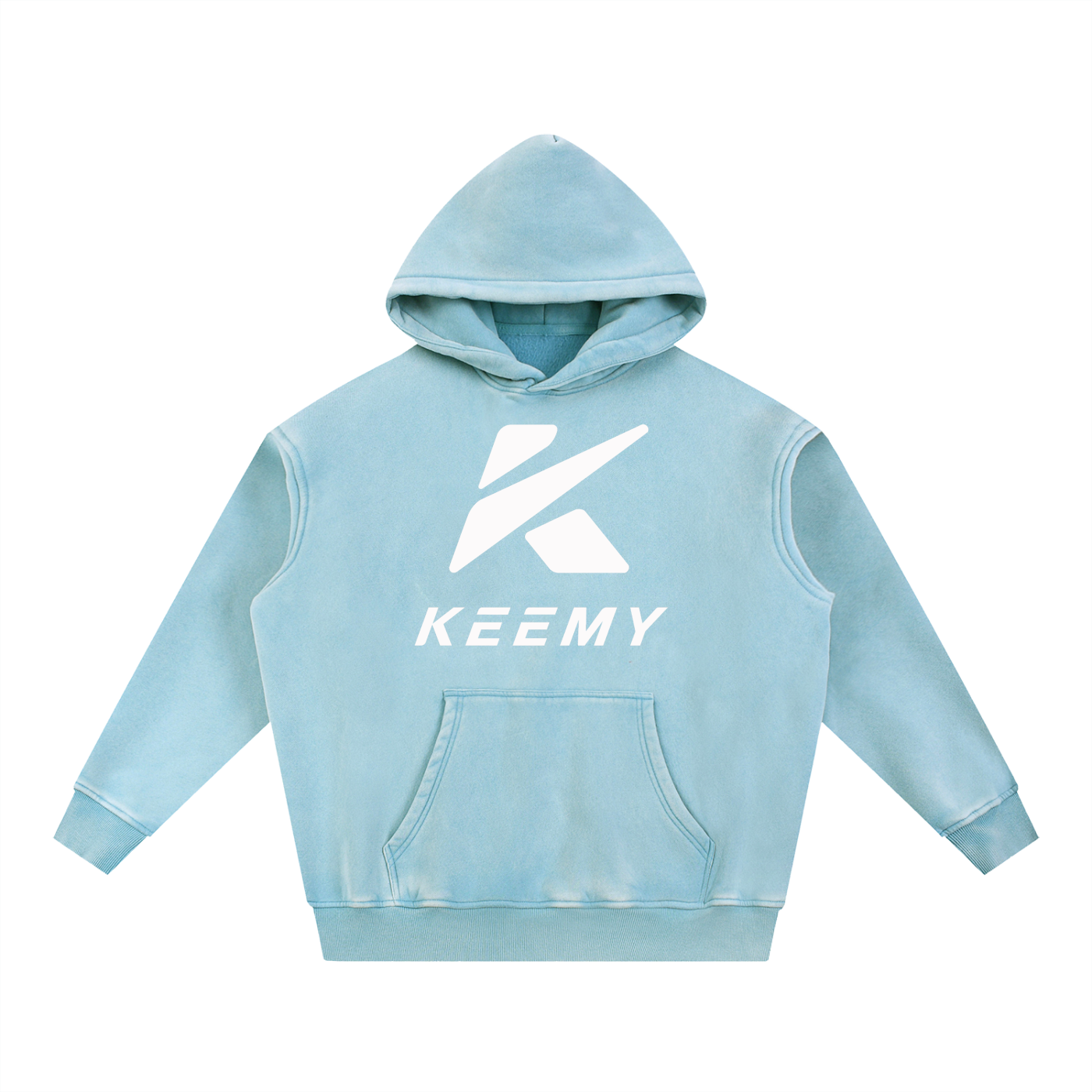 KEEMY Snow Wash Fleece Oversiz