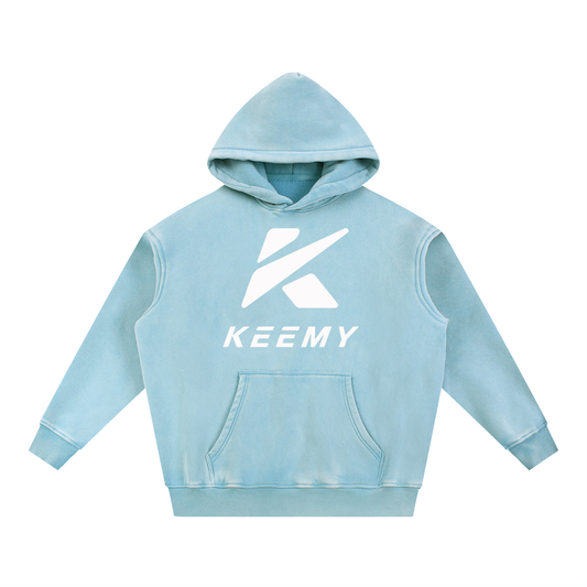 KEEMY Snow Wash Fleece Oversiz