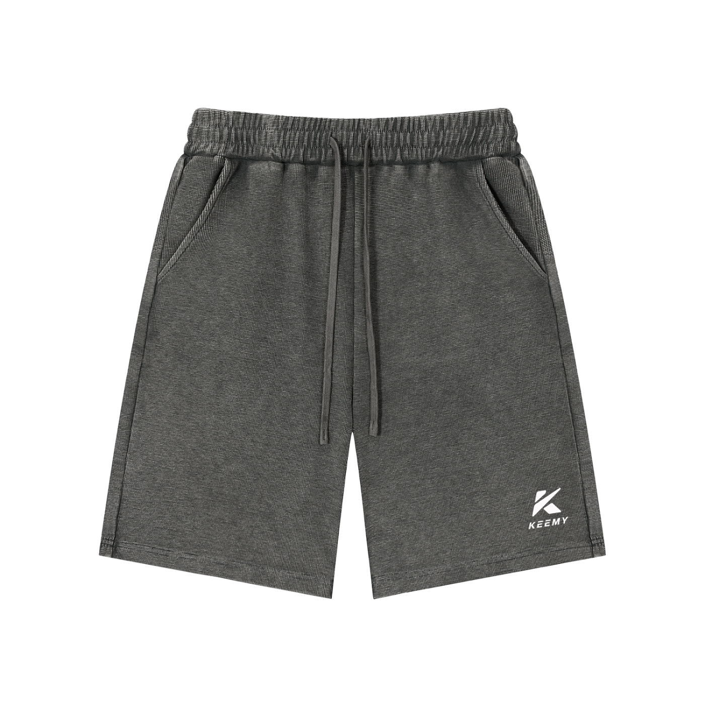 KEEMY Mineral Wash Waffle Knit