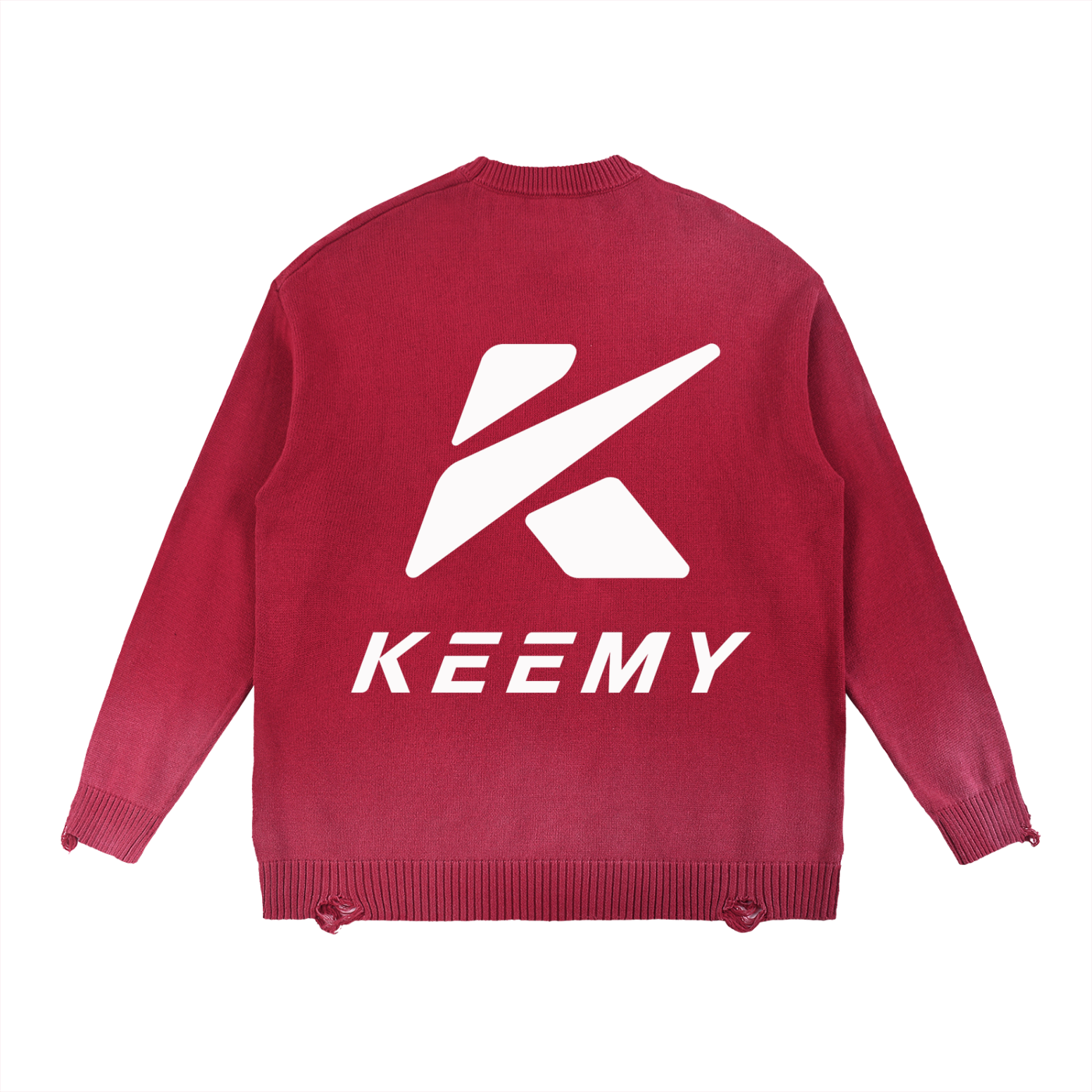 KEEMY Sun Fade Distressed Ripp