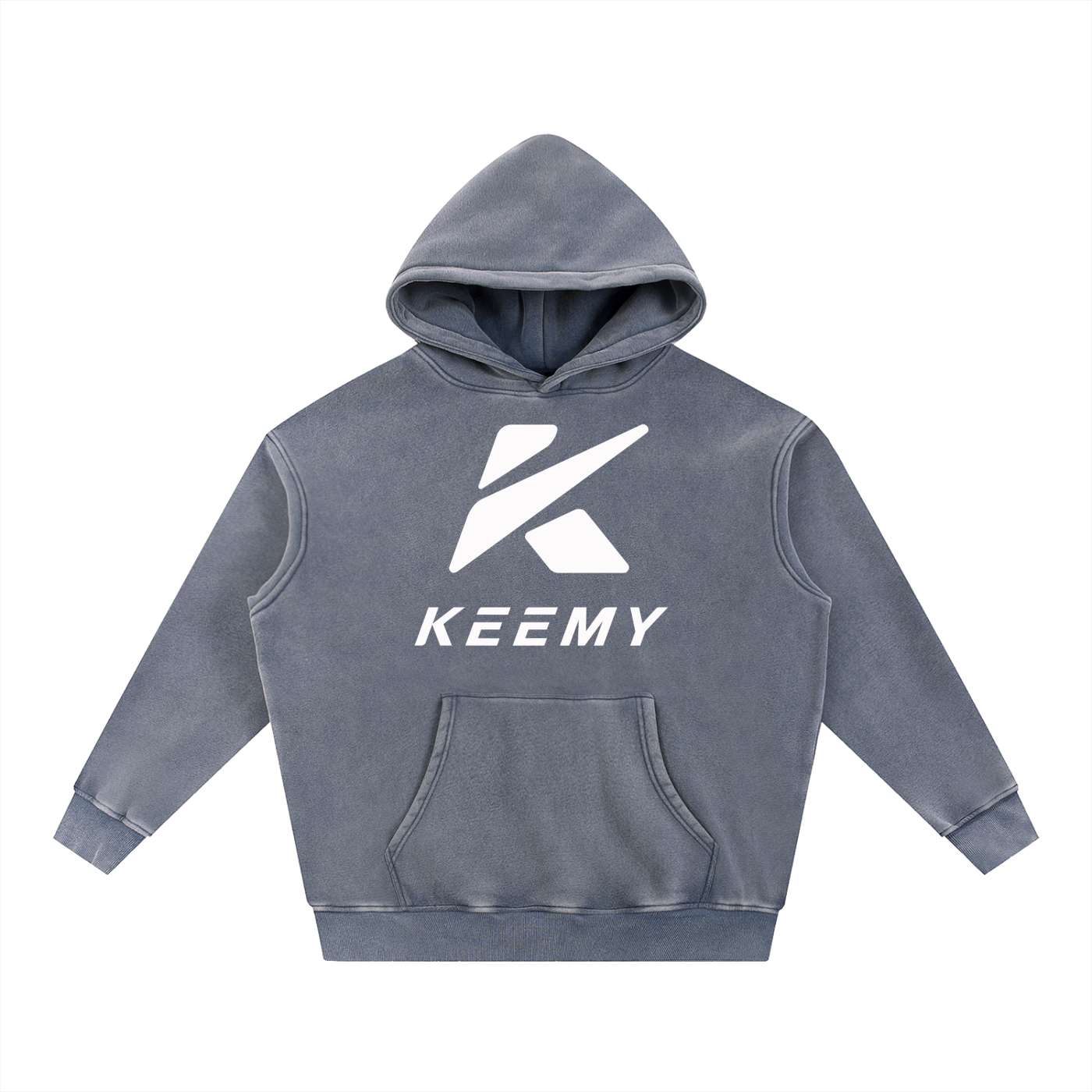KEEMY Snow Wash Fleece Oversiz