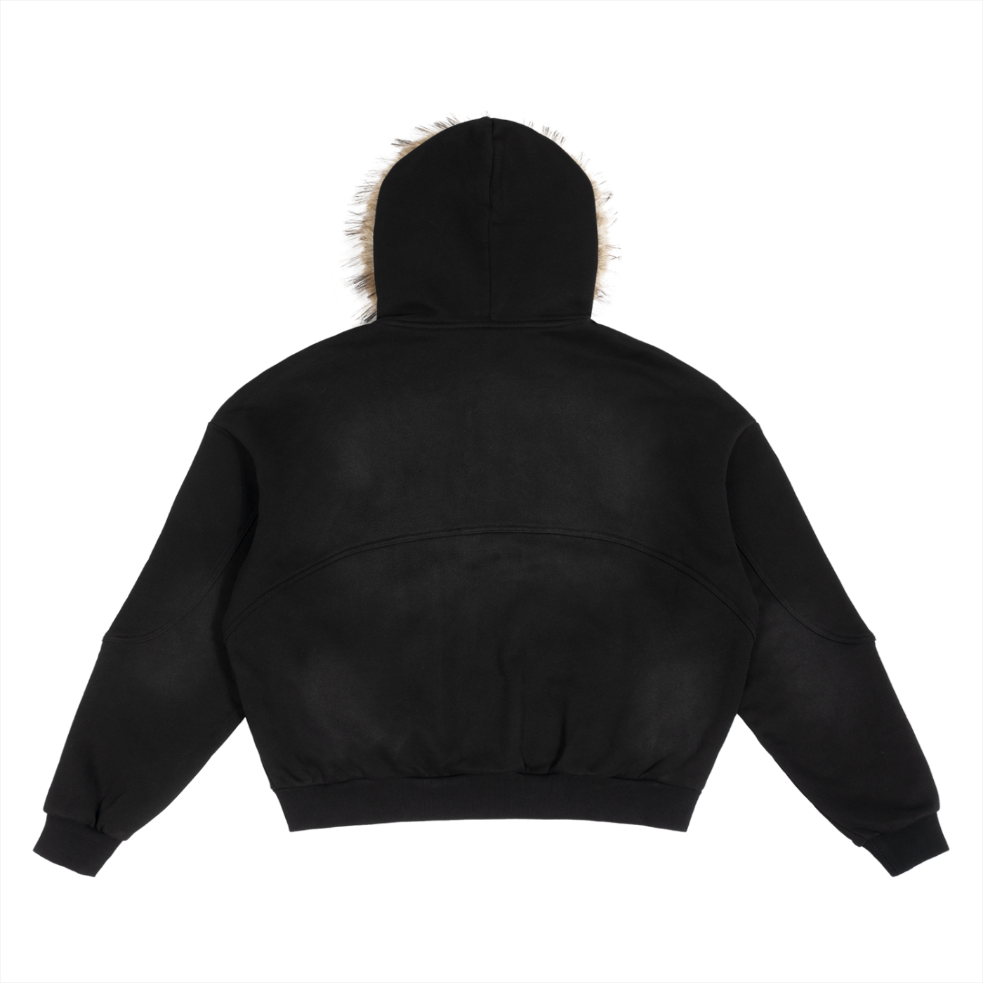HOODIE FUR BLACK KEEMY
