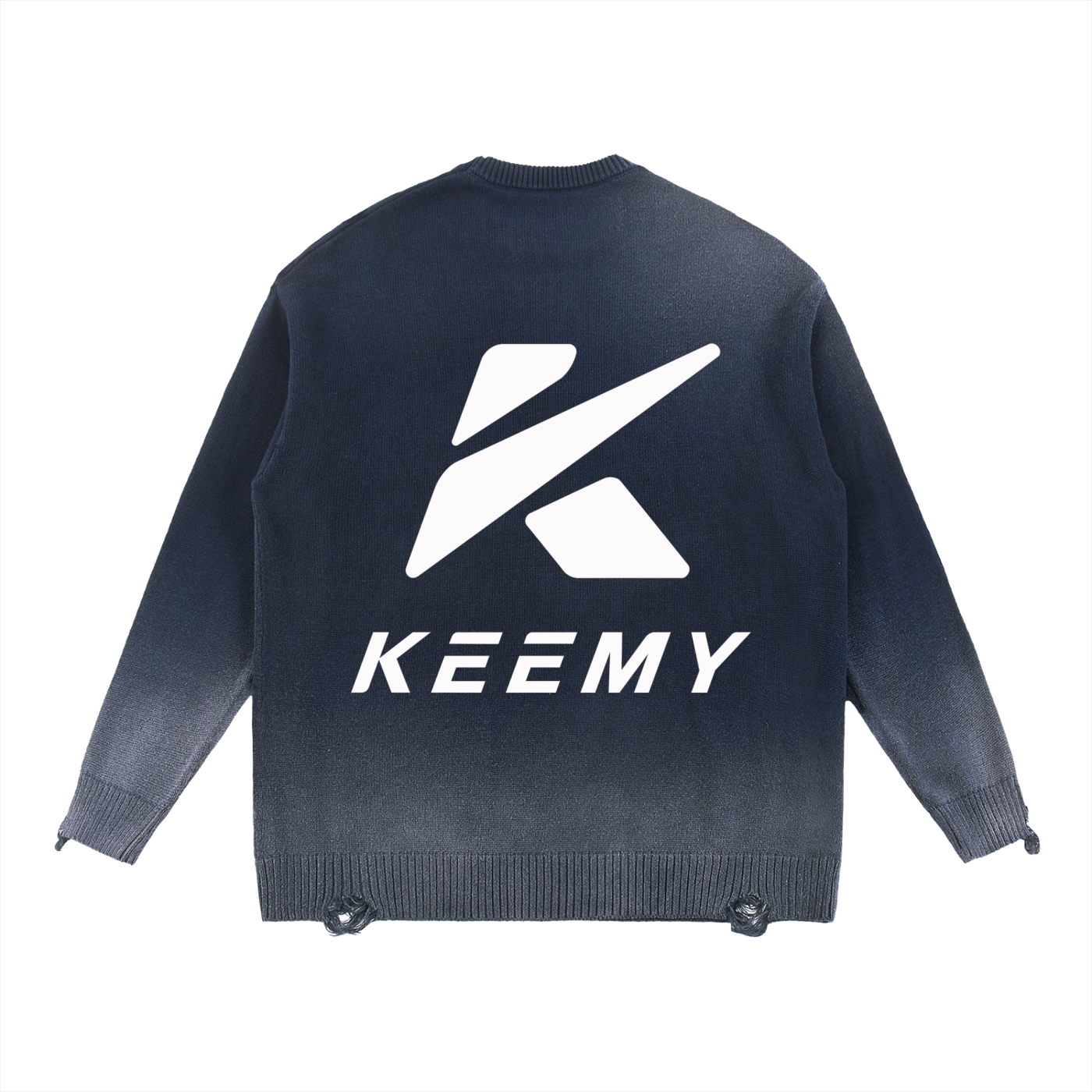 KEEMY Sun Fade Distressed Ripp