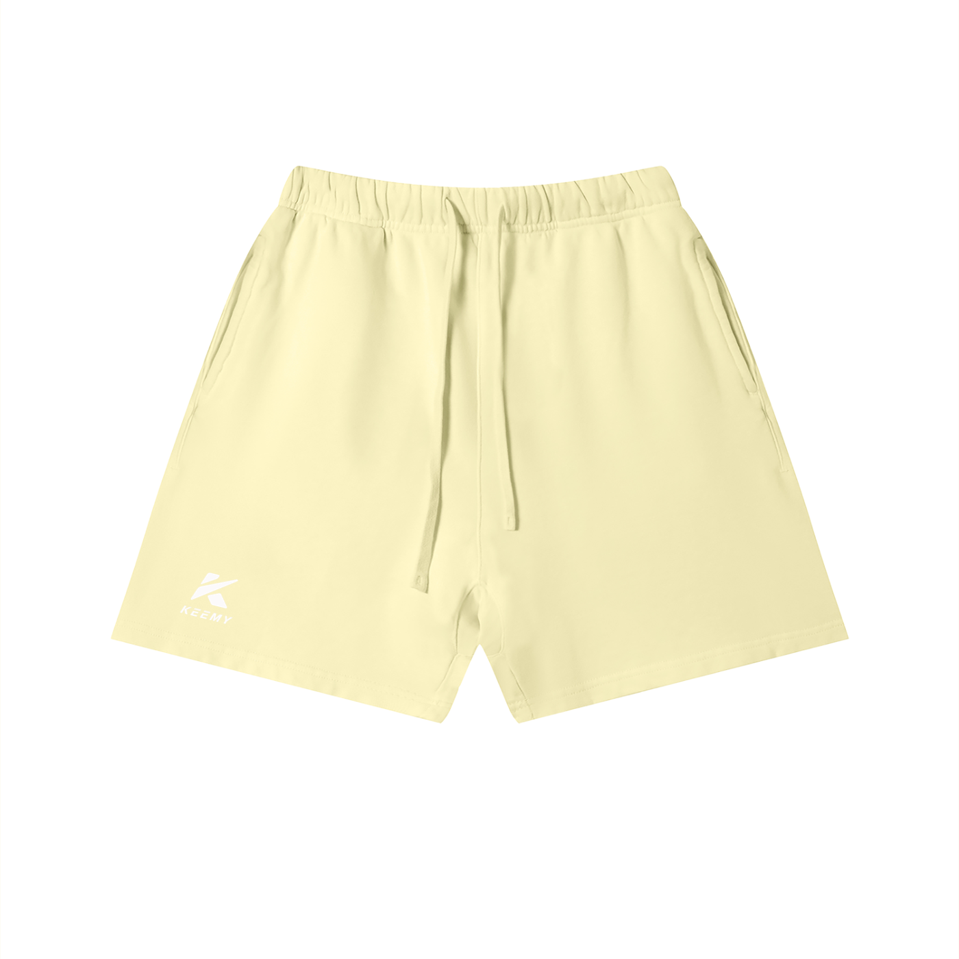 KEEMY Unisex Vintage Wash Cotton Shorts