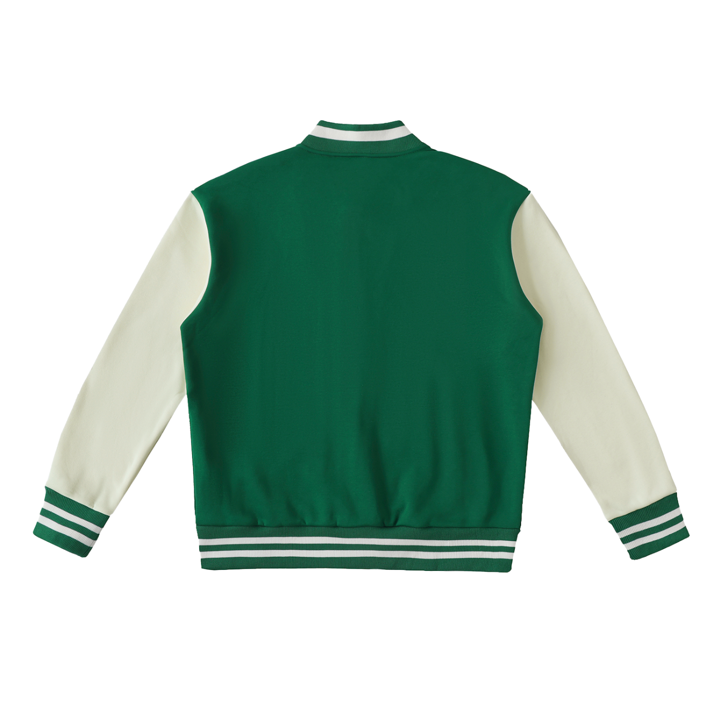 KEEMYTwo-Tone Fleeced Varsity 