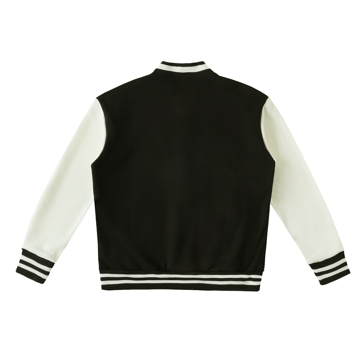 KEEMYTwo-Tone Fleeced Varsity 