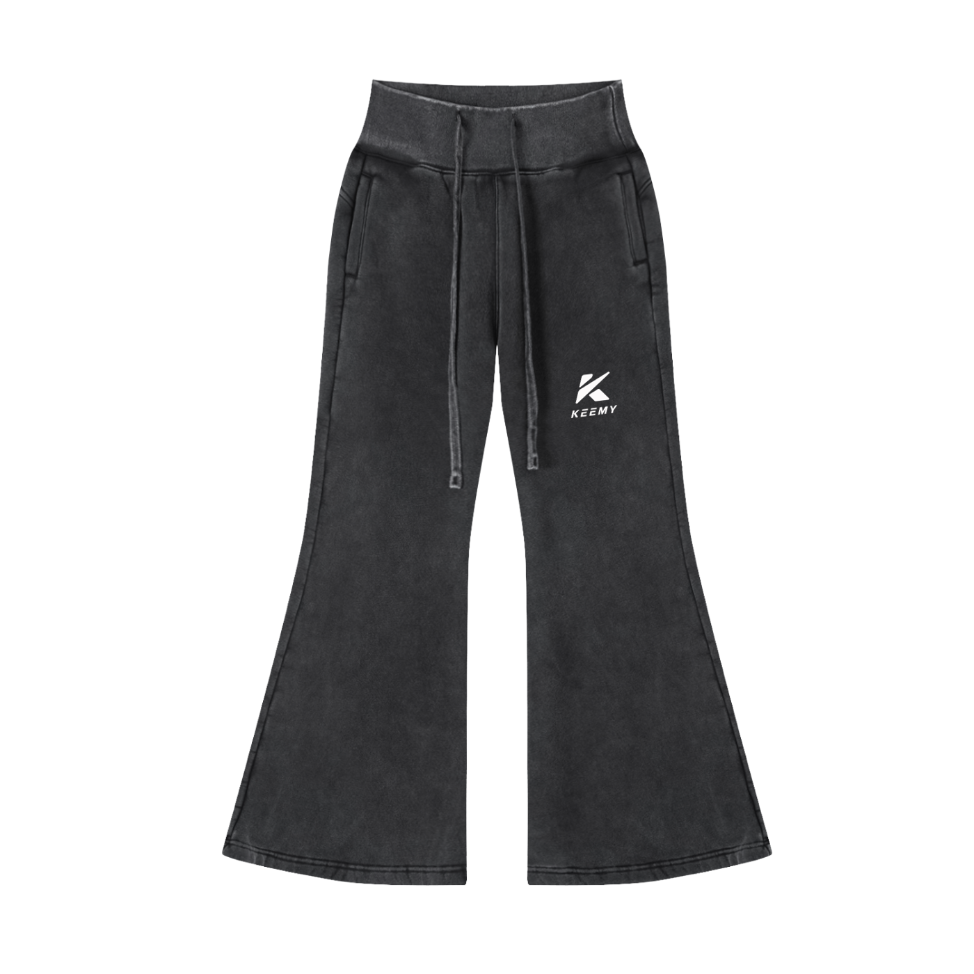 KEEMY Vintage Washed Flared Fl