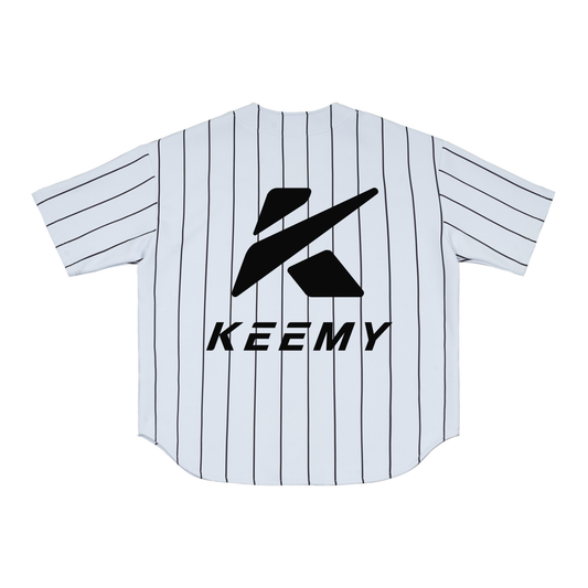 KEEMY Pinstripe Baseball Jerse
