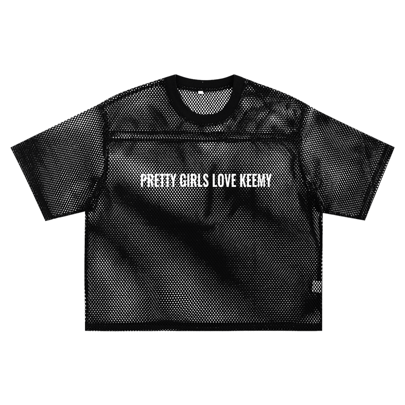 KEEMY See-through Boxy Net T-S