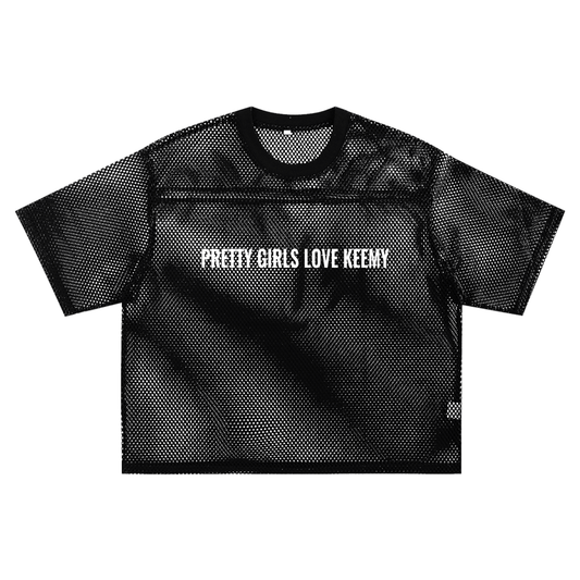 KEEMY See-through Boxy Net T-S