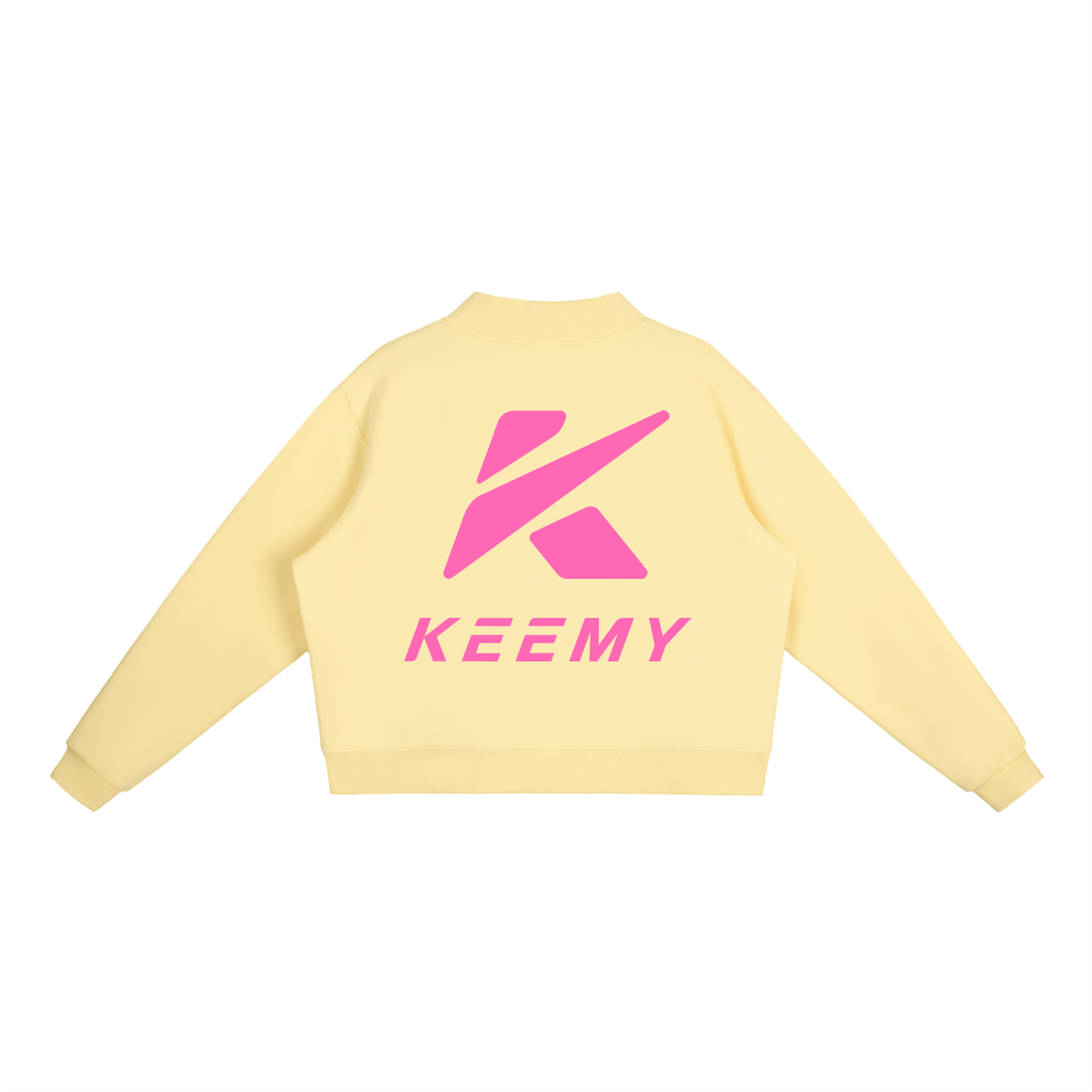 KEEMY Essential Fleece Mock-Ne
