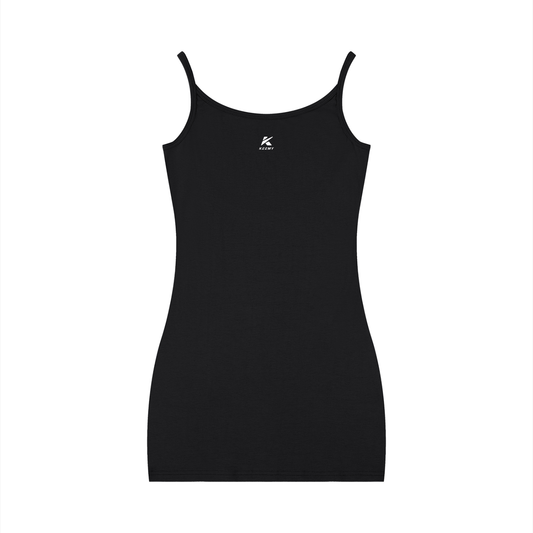 KEEMY Women's Solid Tight Sleeveless Dress