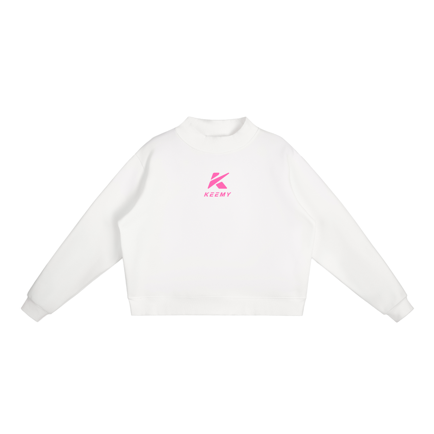 KEEMY Essential Fleece Mock-Ne