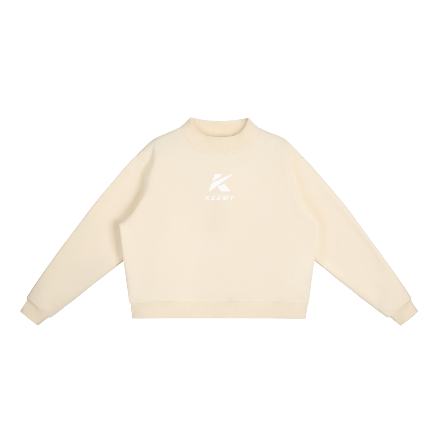 KEEMY Essential Fleece Mock-Ne