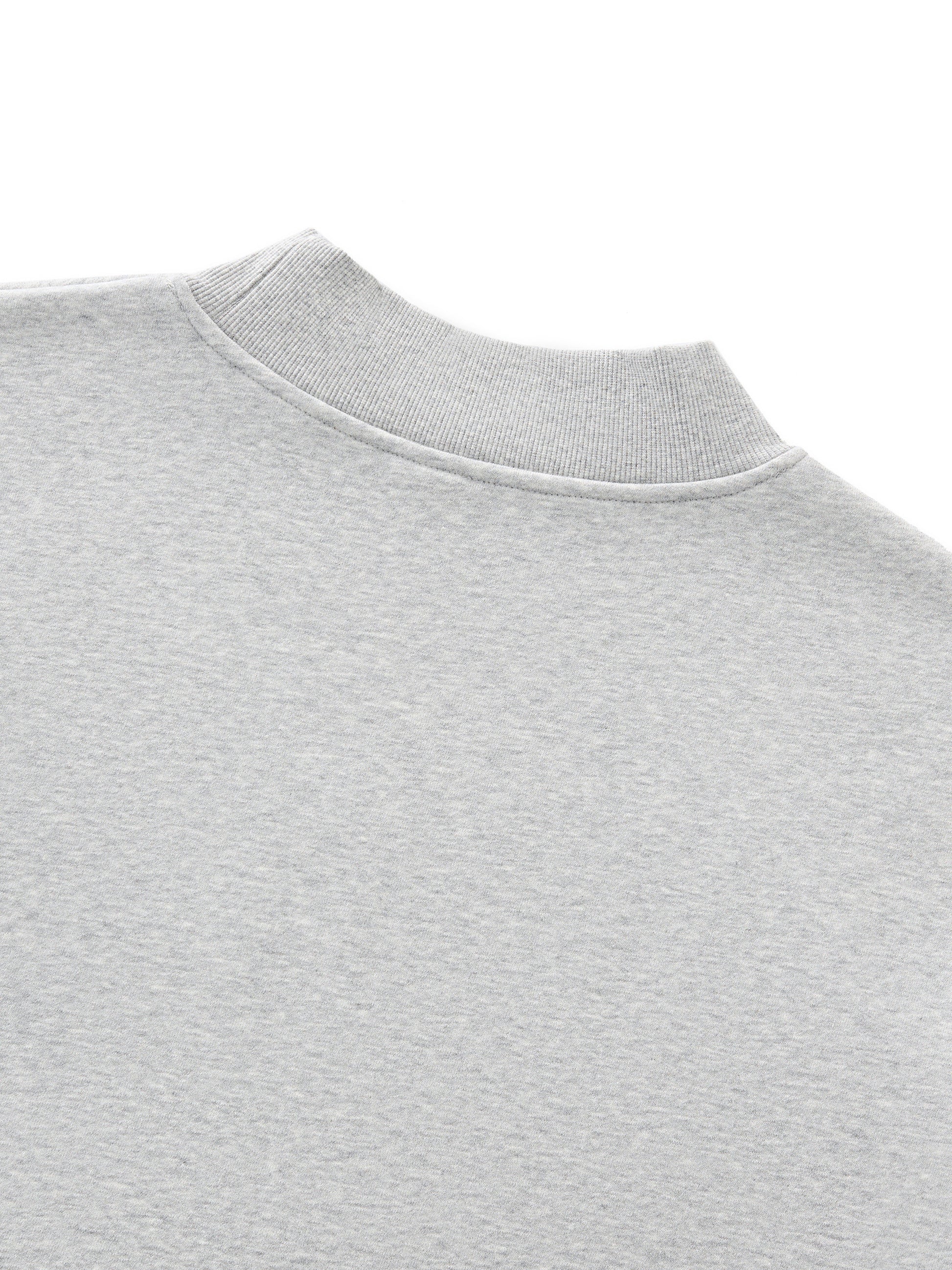 KEEMY Essential Fleece Mock-Ne