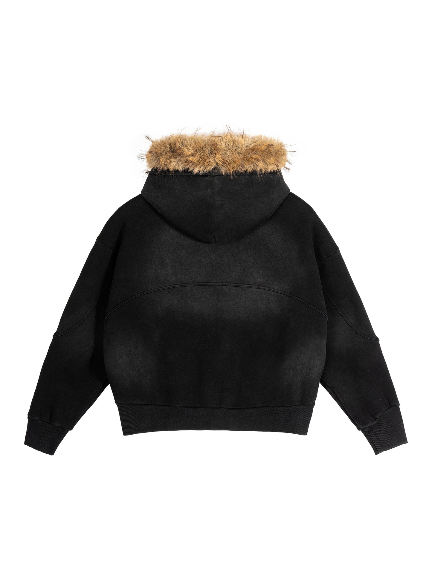 HOODIE FUR BLACK KEEMY