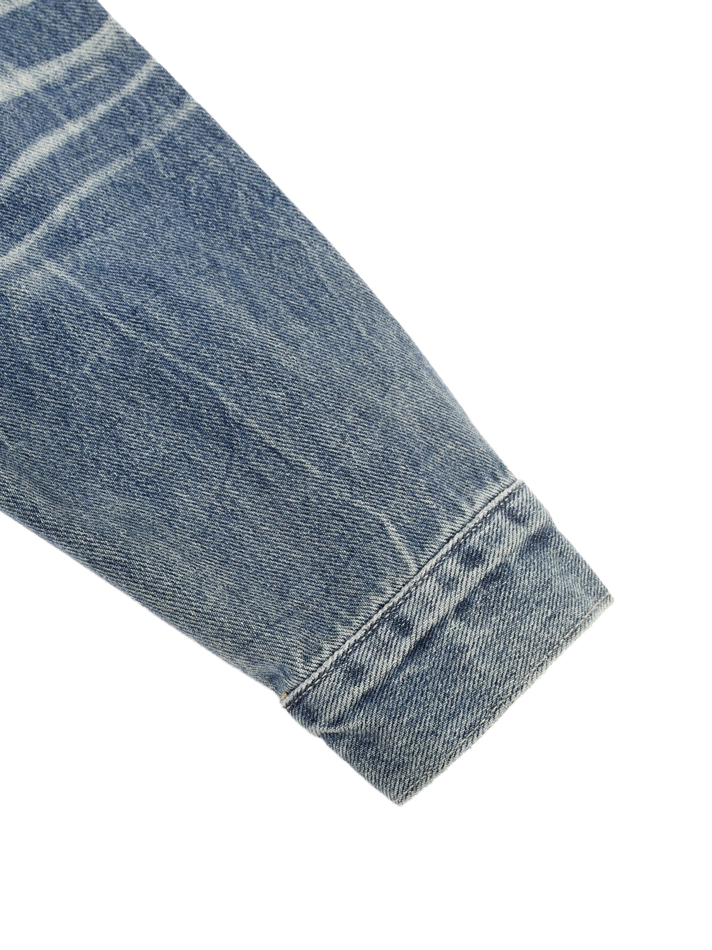 KEEMY Vintage Wash Zip Up Deni