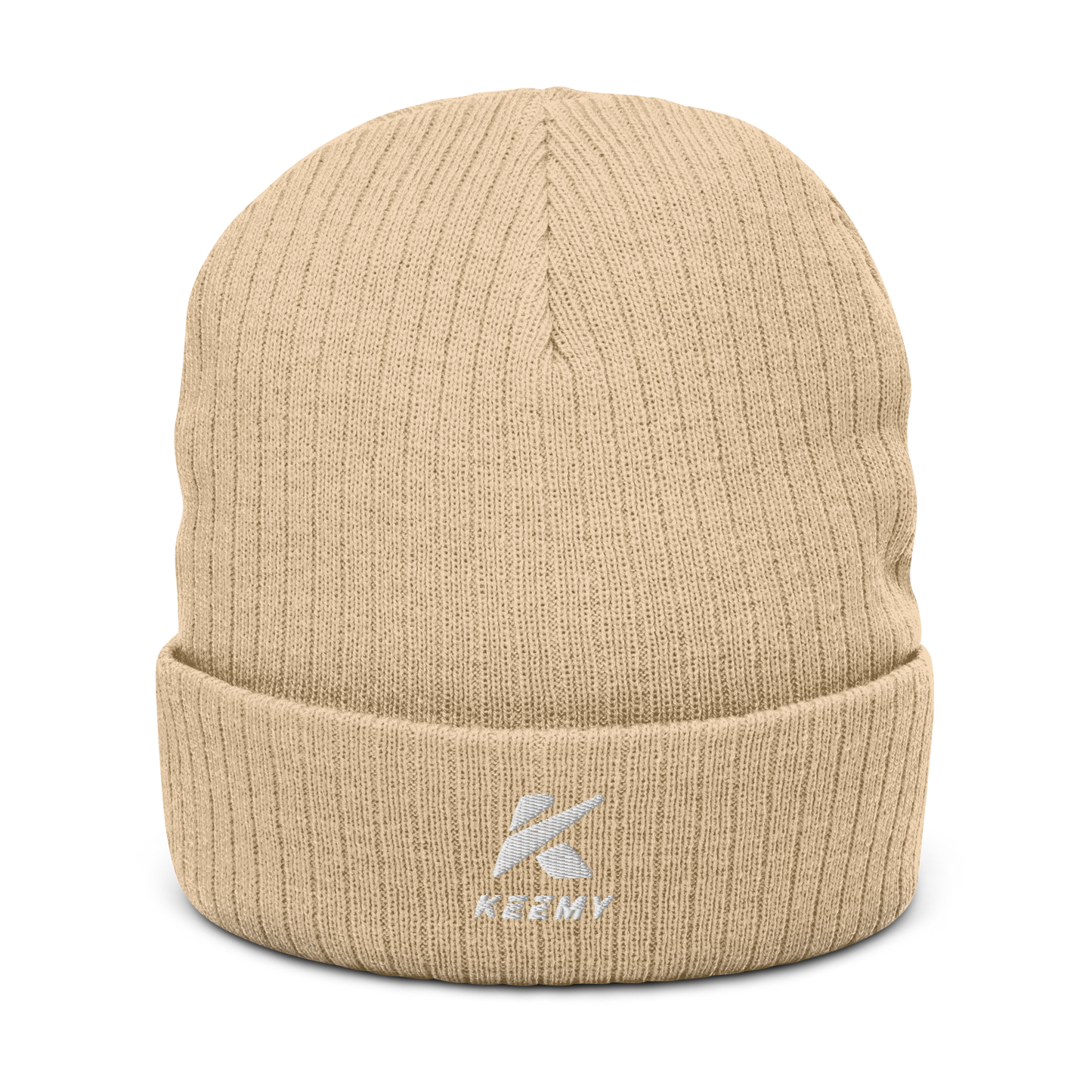 KEEMY Ribbed knit beanie