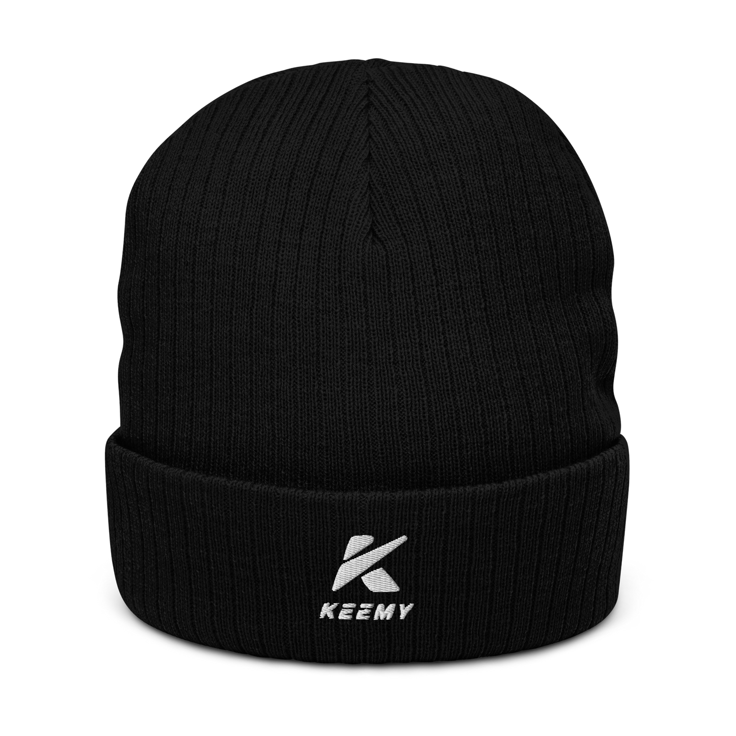 KEEMY Ribbed knit beanie